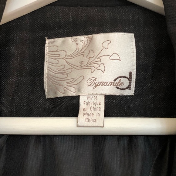 Dynamite Gray & Black Plaid Blazer - Picture 3 of 7